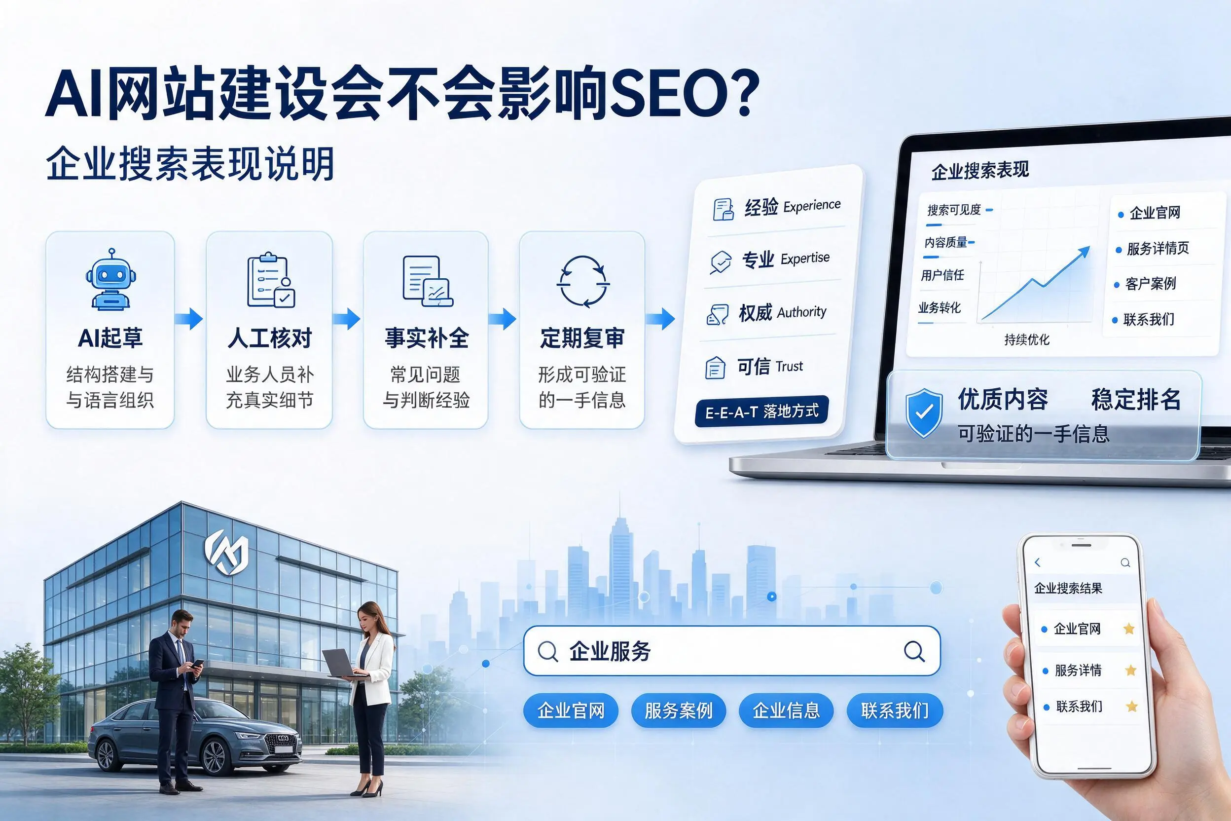 AI网站建设会不会影响SEO?丽江企业搜索表现说明