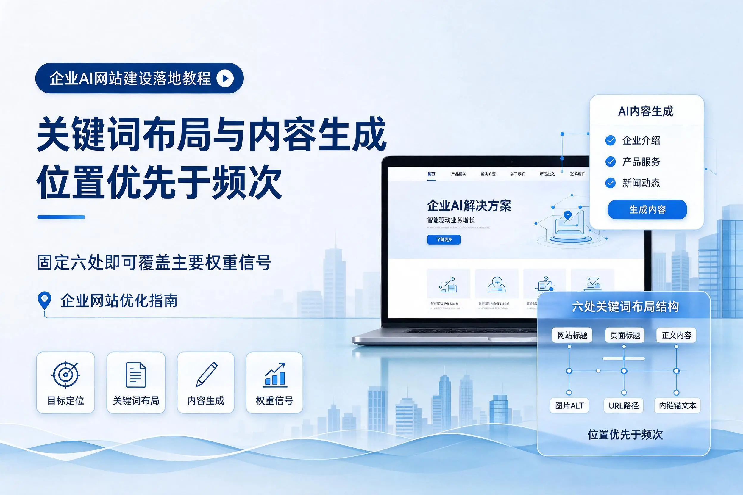 丽江企业AI网站建设落地教程：关键词布局与内容生成