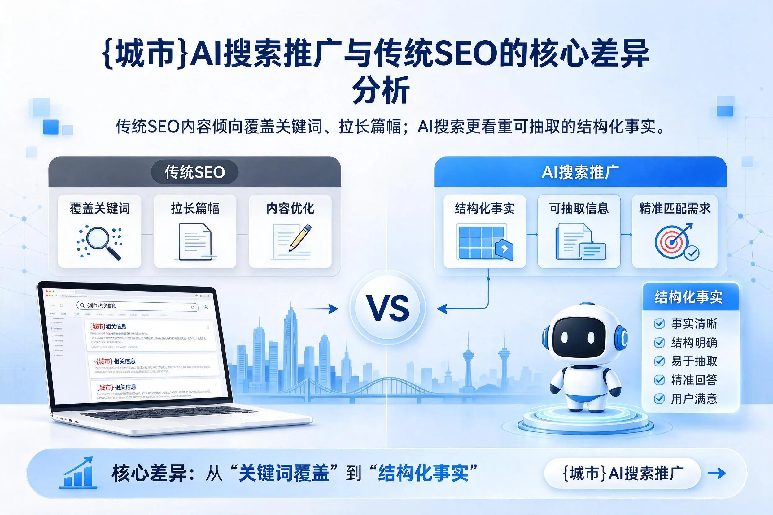 丽江AI搜索推广与传统SEO的核心差异分析